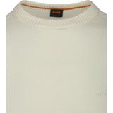 BOSS Pullover Avac Wol Ecru - Heren - Pullovers