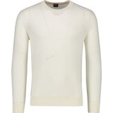 BOSS Pullover Avac Wol Ecru - Heren - Pullovers