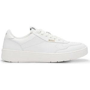 Hugo Boss, Witte Sneakers voor Mannen Wit, Heren, Maat:41 EU