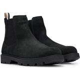 BOSS Suède Chelsea Boots Zwart