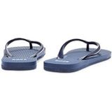 Hugo Boss - BOSS Logo Print - Teenslippers - Blauw - Heren