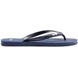 Hugo Boss - BOSS Logo Print - Teenslippers - Blauw - Heren