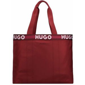 HUGO Becky Tote dames Tote Bag, Dark Red605