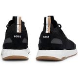BOSS - Sneakers - Gebreide Bovenzijde - Suède Afwerkingen - Duurzame Grondstoffen