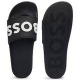 Boss - Kirk - Slippers - Zwart - Lichtgewicht Rubber