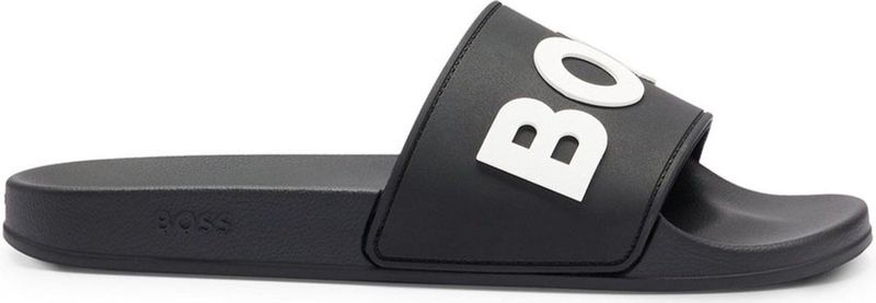 Boss - Kirk - Slippers - Zwart - Lichtgewicht Rubber