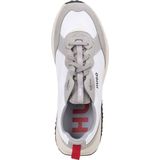 Sneakers in een combinatie van materialen met buitenzool van EVA-rubber