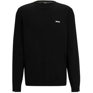 BOSS - Ever X Cn - Sweater - Katoenmix - Reguliere Pasvorm, Ronde Hals, Lange Mouwen