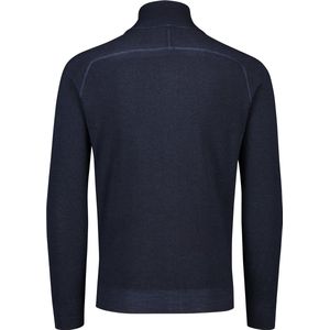 Hugo Boss vest opstaande kraag Apavolo navy merinowol