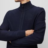 BOSS Avac Vest Wolblend Navy - Heren