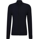 BOSS Avac Vest Wolblend Navy - Heren