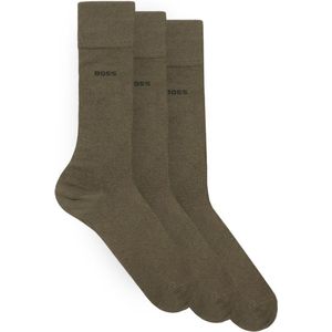 Sokken met labeldetail in een set van 3 paar