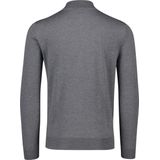 BOSS - Balonso - Vest - Middengrijs - Regular Fit - Wol