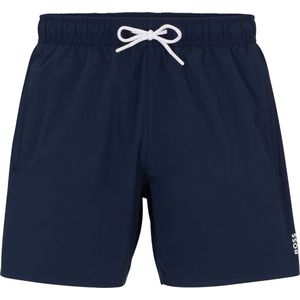 BOSS Zwembroek Iconic Navy Heren Regular fit