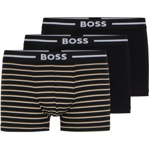 HUGO BOSS Bold trunks (3-pack), heren boxers kort, multicolor