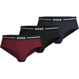 HUGO BOSS Bold hipster briefs (3-pack), heren slips, multicolor