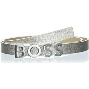 Boss BOSS Bold Riem Leer silver 90 cm