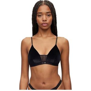 BOSS Dames Pad. Velvet Triangle, zwart 1, L