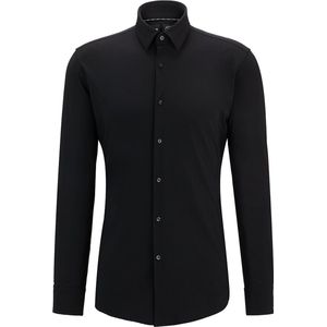 BOSS - P-HANK-s-kent-C1-222 - Overhemd - Zwart - Lange Mouw