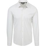 BOSS - Overhemd - Wit - Polyamide en Elasthaan