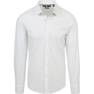 BOSS - Overhemd - Wit - Polyamide en Elasthaan
