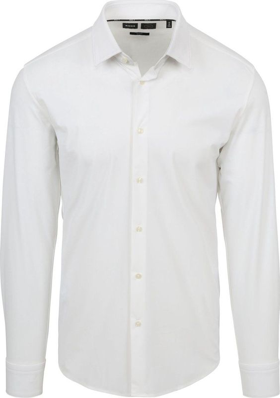 BOSS - Overhemd - Wit - Polyamide en Elasthaan