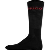 HUGO - 50510187 - Set van 6 Paar Korte Sokken - Zwart - Katoen