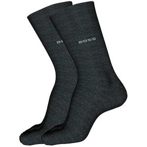 BOSS - Herensokken - Blauw - Mix van Wol en Katoen met Stretch - Set van 2 Paar