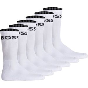 BOSS Businesssocken »6P QS Stripe CC«, (Packung, 6 Paar, 6er), mit BOSS Schriftzug
