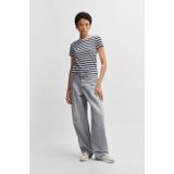BOSS ORANGE T-Shirt "C Esla Striped", Premium Damenmode, im gestreiften Design