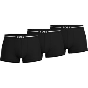 HUGO BOSS Boxershorts (3-Pack) - Korte pijpjes - Zwart