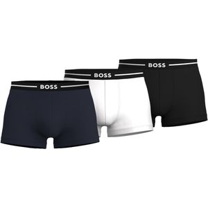 HUGO BOSS Bold trunks (3-pack), heren boxers kort, multicolor