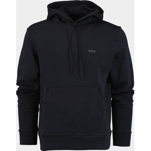 BOSS Green - 50506130 - Hoodie - Blauw - Katoen/Elastaan