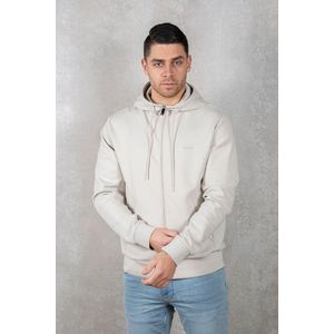 Boss Saggy 10256713 Sweatshirt Met Rits Beige Man