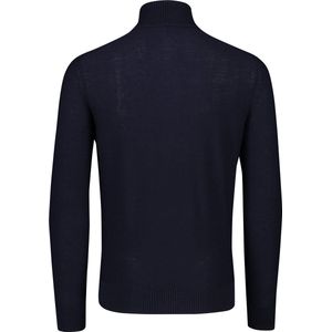 BOSS Orange Vest - Donkerblauw - 60% Merinowol 40% Acryl