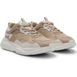 HUGO Leon_Runn_mxmt Hardloopschoenen voor heren, medium beige, 43 EU