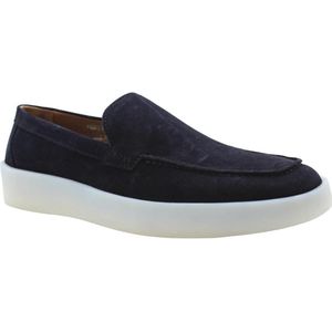 BOSS Suède Loafers Donkerblauw