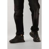 Boss - Jonah Runn - Lage Sneakers - Zwart - Leren en Nylon