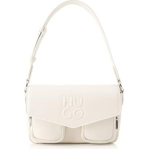 Hugo Boss, Stijlvolle Schoudertas Beige, Dames, Maat:ONE Size