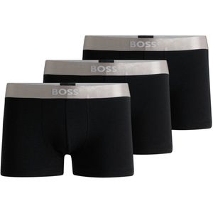 HUGO BOSS - Metallic Trunks - Boxershorts - Zwart - 3-pack