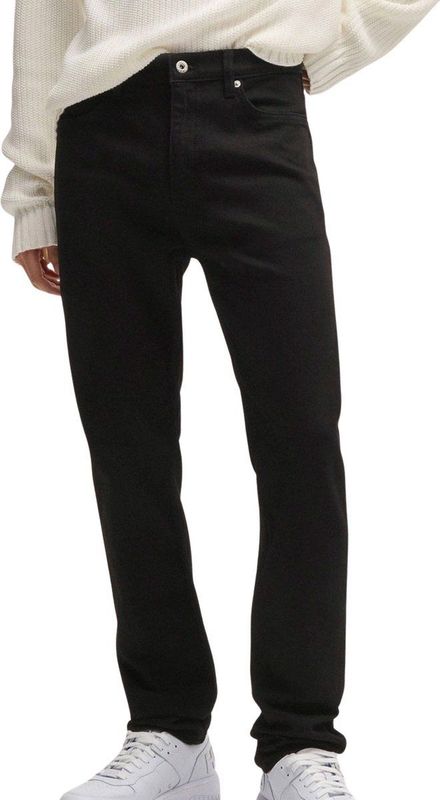 HUGO Blue Slim-fit-Jeans Ash mit Stone-washed-Finish