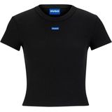 Hugo - Baby 01 T-shirt - Blauw - Katoen - Korte Mouwen