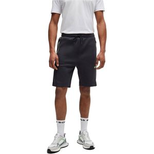 Hugo Boss Green - Headlo - Korte Broek - Zwart - Katoenmix