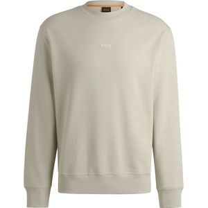 BOSS Pullover WeSmallcrew Ecru - Heren - Pullovers