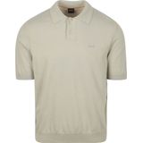 Hugo Boss Orange - Asac - Poloshirt - Beige - 100% Katoen