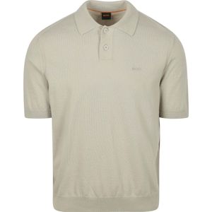Hugo Boss Orange - Asac - Poloshirt - Beige - 100% Katoen
