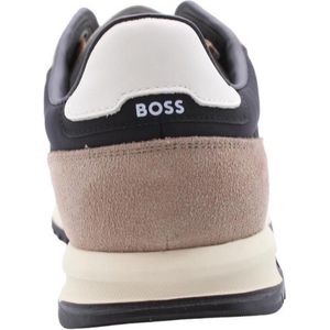 Hugo Boss, Earvin Sneaker - Stijlvol en Comfortabel Zwart, Heren, Maat:43 EU