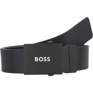 Hugo Boss - BOSS Icon omkeerbare riem - 3.5 breed - zwart