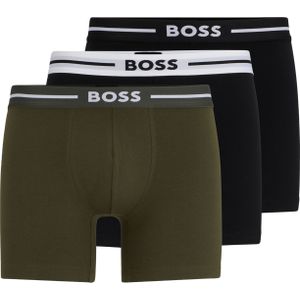HUGO BOSS Bold boxer briefs (3-pack), heren boxers normale lengte, multicolor