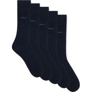 BOSS - Business-sokken - Kleur: Dark Blue - Set van 5 Paar
